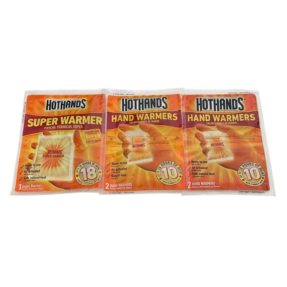 HotHands 3-Pack Bundle Hand Warmers with up to 10 & 18 Hours of Heat
